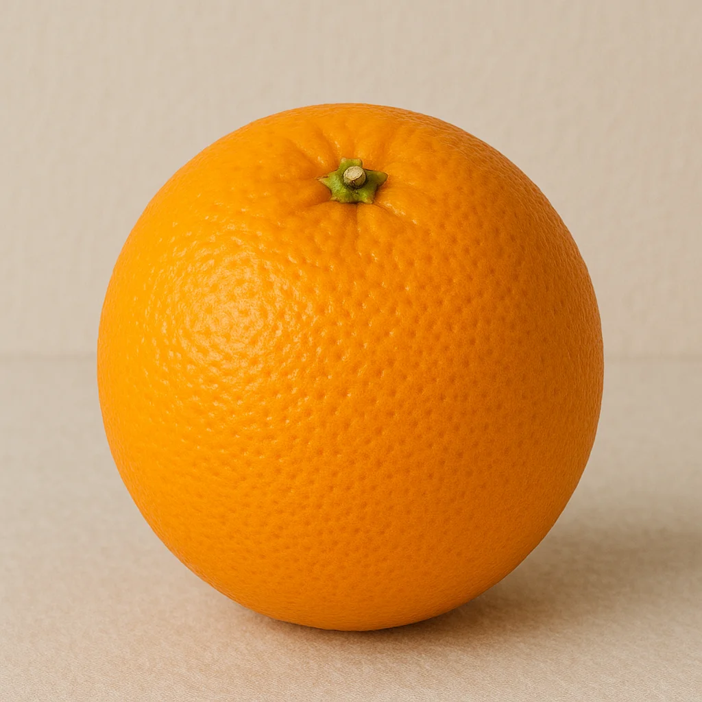 강아지 간식으로 사용할 수 있는 껍질을 벗긴 오렌지