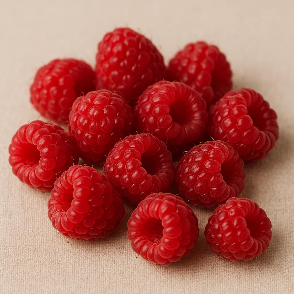 붉고 신선한 라즈베리